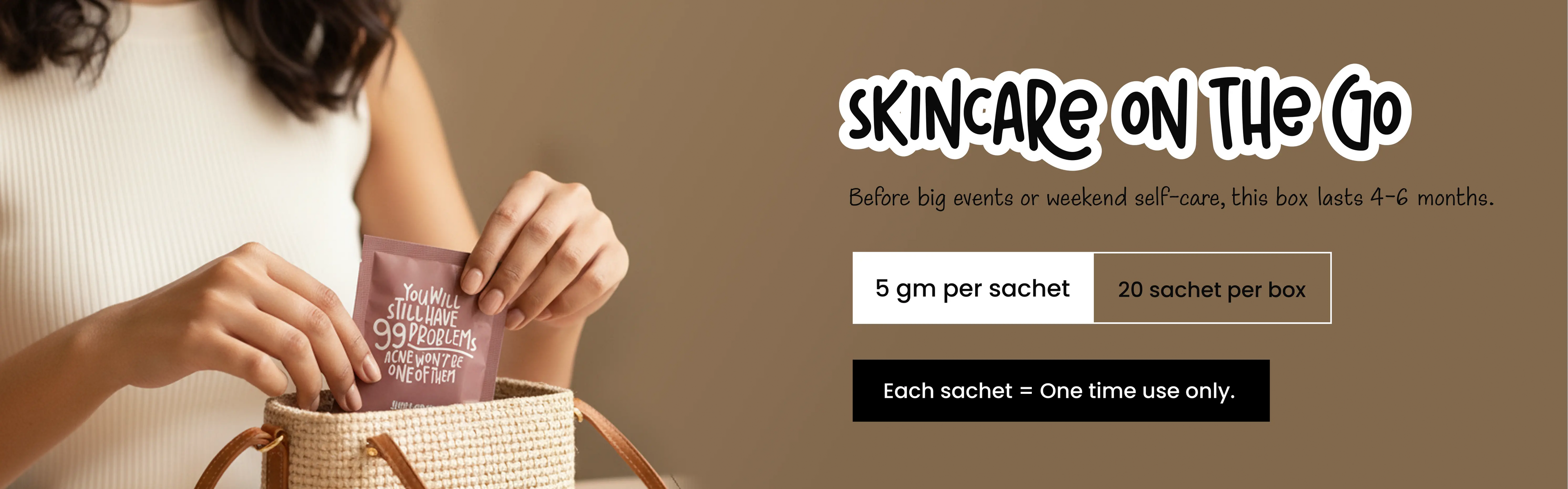 An Image Showing When To Use Anti Acne Face Pack and How Much The Box Lasts