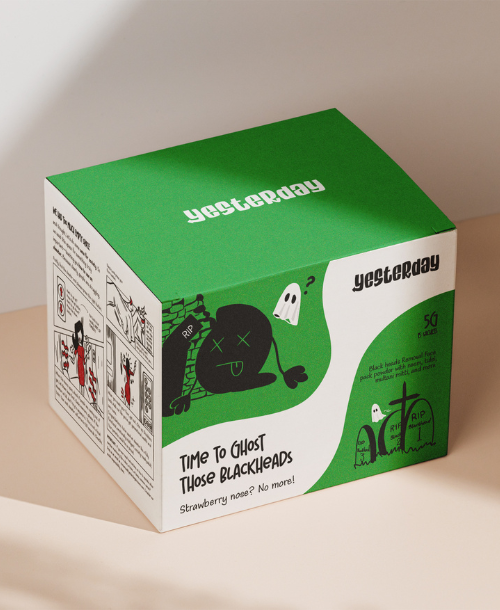An Image Containing The Mockup Of Yesterday's Blackheads Removal Face Pack