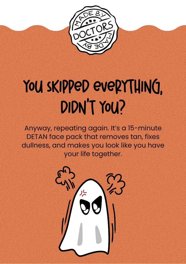 An Image Showing The Copywriter Being Mad At You For Not Reading Everything